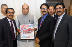 DT with Rajnath Singh